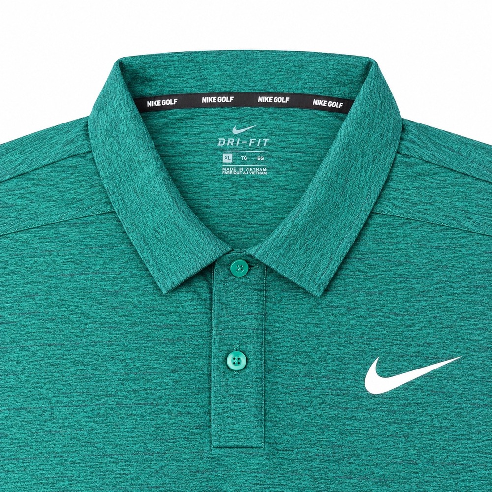 Nike Golf Dri-FIT Performance Polo Shirt Mens XXL  Green Short Sleeve